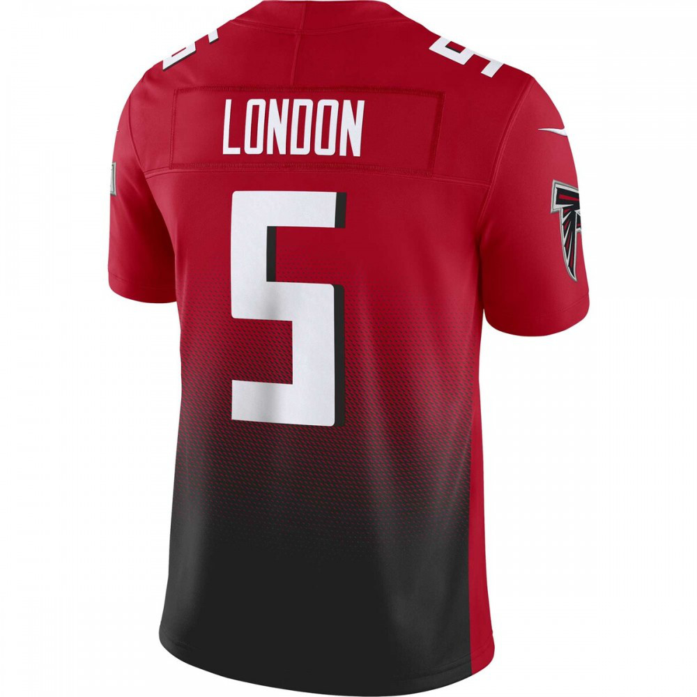 Drake London Atlanta Falcons Nike Vapor F.U.S.E. Limited Jersey - Red-GridironStore